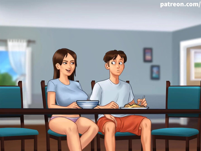 Cartoon Universal: Summertime saga part 98 (Simplified Chinese sub)