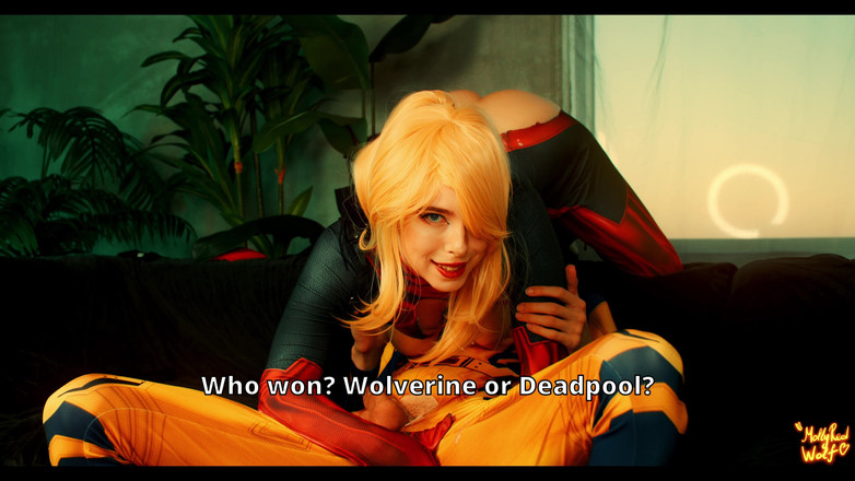 MollyRedWolf: Deadpool vs. Wolverine. Bláznivá sexy rvačka - Moliyredwolf