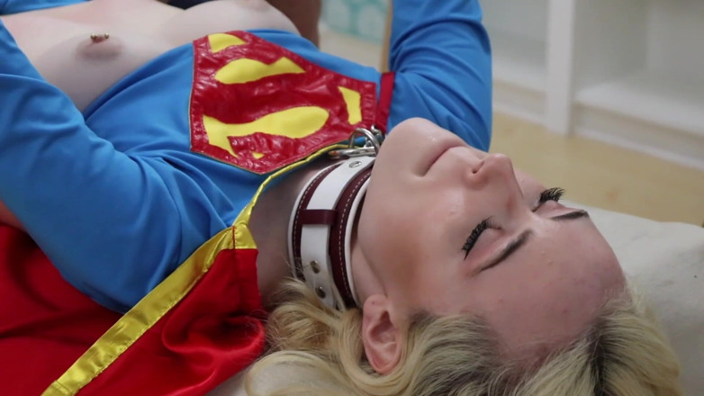Azure Sky Films: Candy White Supergirl Solo 1-2 - bondage doggystyle kouření, hluboké kouření