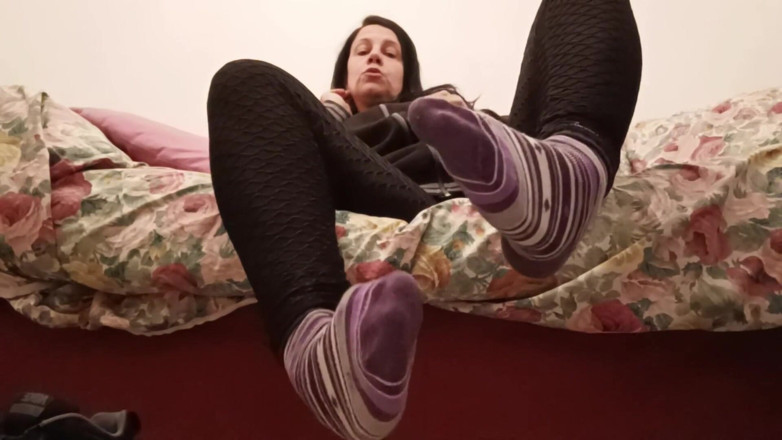 Bergami Melissa: Padronadomination: jilat peluh saya, stinky socks