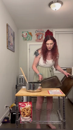 Kapri fait ses biscuits d’amour, partie 2