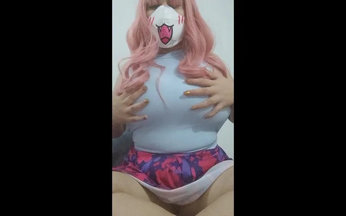 Emily-Chan: I Play with My Pussy and My Big Tits, Masturbating.