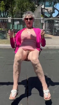 On the Swing - Without Pants
