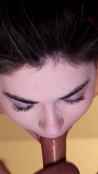 Avaline gets a 69 throat pie and facial