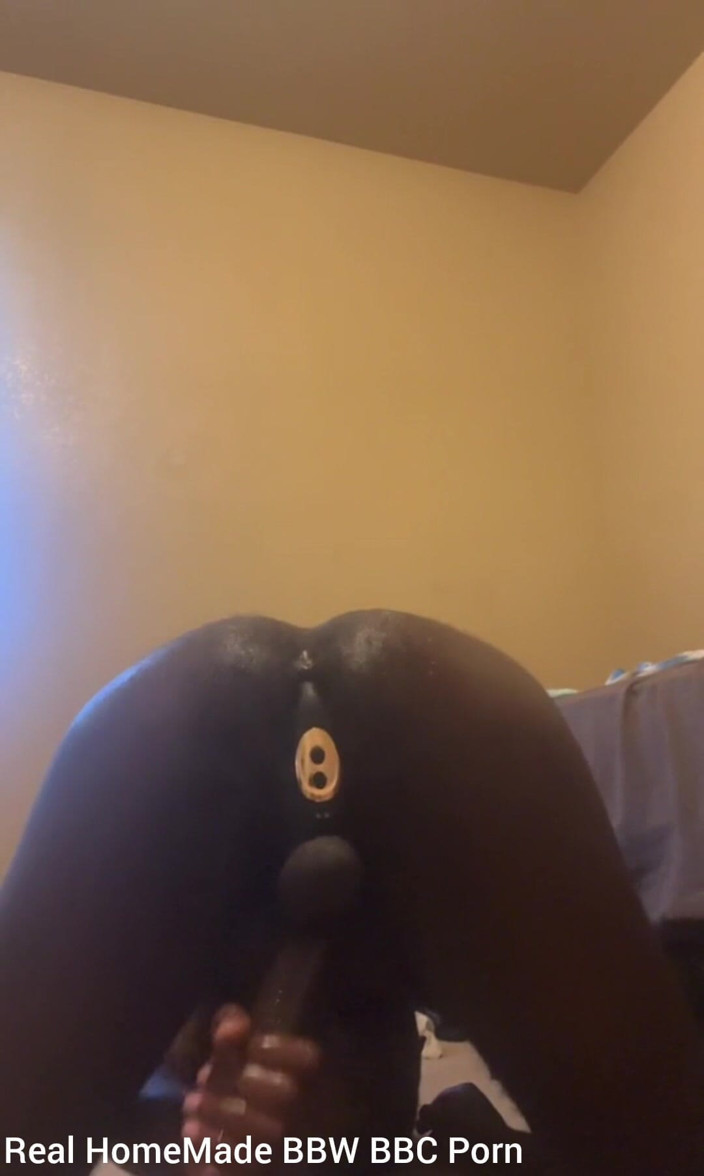 Big black cock BBCee: Škádlení striptýz Hlazení mé bbc anální masturbace análního kolíku