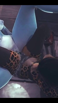 Furry Hentai Pokemon - Glaceon Hardsex with Anubis the Dog - Japanese Asian Manga Anime Film Game Porn
