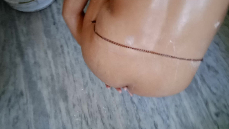 Anar Kali: Heiße dame genießen sex im badezimmer, handjob, heiße muschi, nippelmöpse