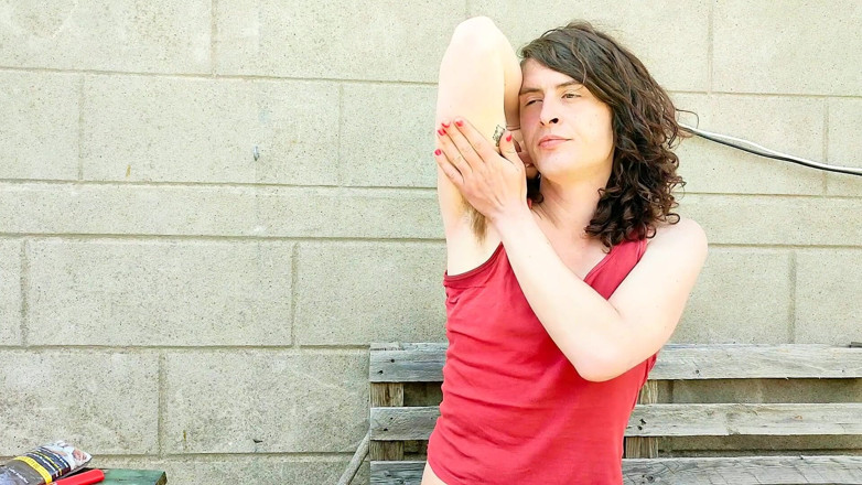 Sara B: Fetiche de axila peluda