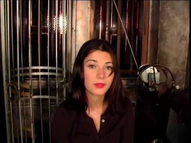 Dark Dungeon Secrets: Smoking hot brunette undressing for her master