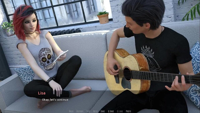 Dirty GamesXxX: Jadi bintang rock: muzik, gitar dan awek seksi ep 14