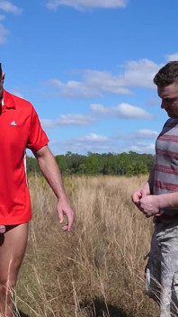Naked Outdoor Muslce Jocks Go on a Cum Picnic