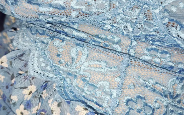 Samantha Plum: Samantha BBW in Her Blue Lingerie Being Fucked