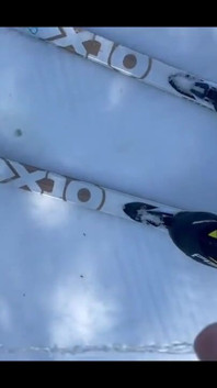 Pissing During a Nordic Ski Session