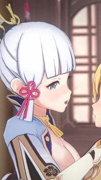Genshin Impact - Ayaka e Aether Passionate Sex Scene - Sweet Moaning - 3D Hentai Animation