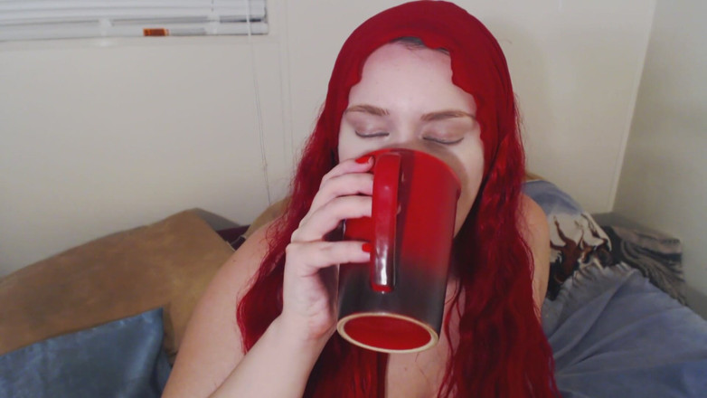 Scarlet Vixen: Sipping tôn sùng bộ ngực bôi dầu khạc nhổ liếm