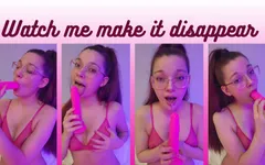 Training My Throat with My Pink Dildo