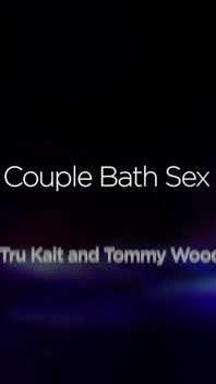 Hubby Gets Surprise Bath Tub Fuck with Sexy Latina Tru Kait