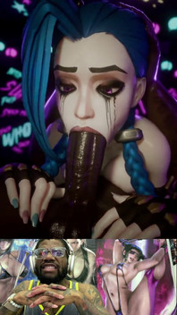 Jinx Deepthroat’s a Nice Hard BBC Cock