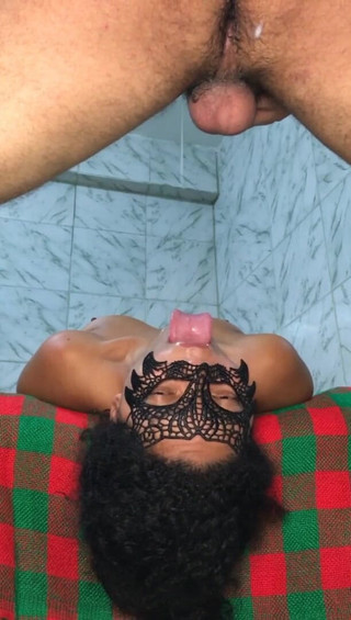 Thumbnail of Stepdaughter in Deep Throat More Swallow Cum and Piss Straight From the Ass