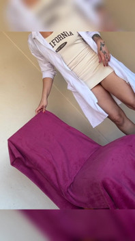 Hot Redhead Therapist Gives a Different Massage