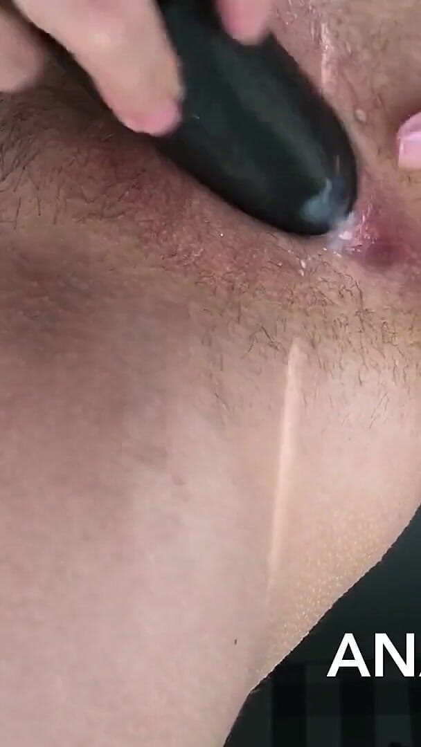 Luna Woxy: Dildo in My Hairy Creamy Pussy, Finger in Hot Tight...