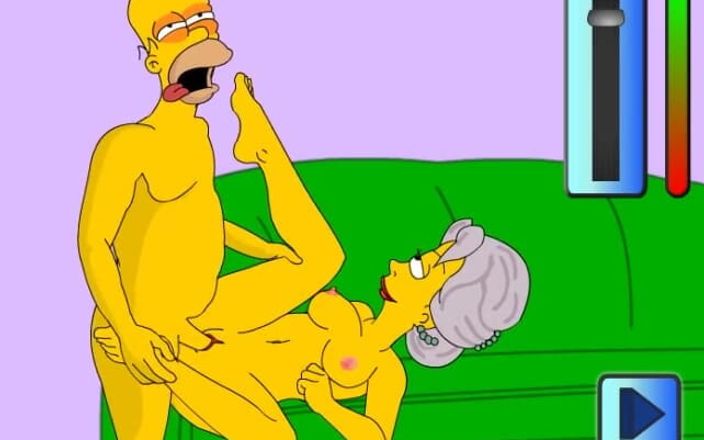 Miss Kitty 2K: Șansa fericită a lui Homer - Sex CU VEDERE LA PERSOANA 1...