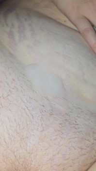 Pau Grande, Buceta Quente, Esperma Na Barriga E Esposa Gordinha Peituda