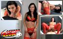 German Scout: Cercetașă germană - milf sexy zveltă Vicky Brown agățată și vorbește cu...