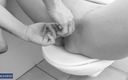 Bdsmlovers91: Pedeapsă cu chiloți murdari deasupra toaletei