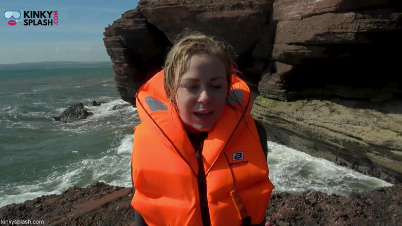 UKCuteGirl Lucy Lauren: Rettungsjacke wichsanleitung, necken, verweigern &amp;countdown-sperma