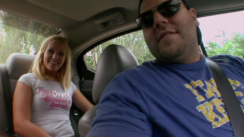 Crispy Teens: Blonde teen with small tits riding dick and gets facialized