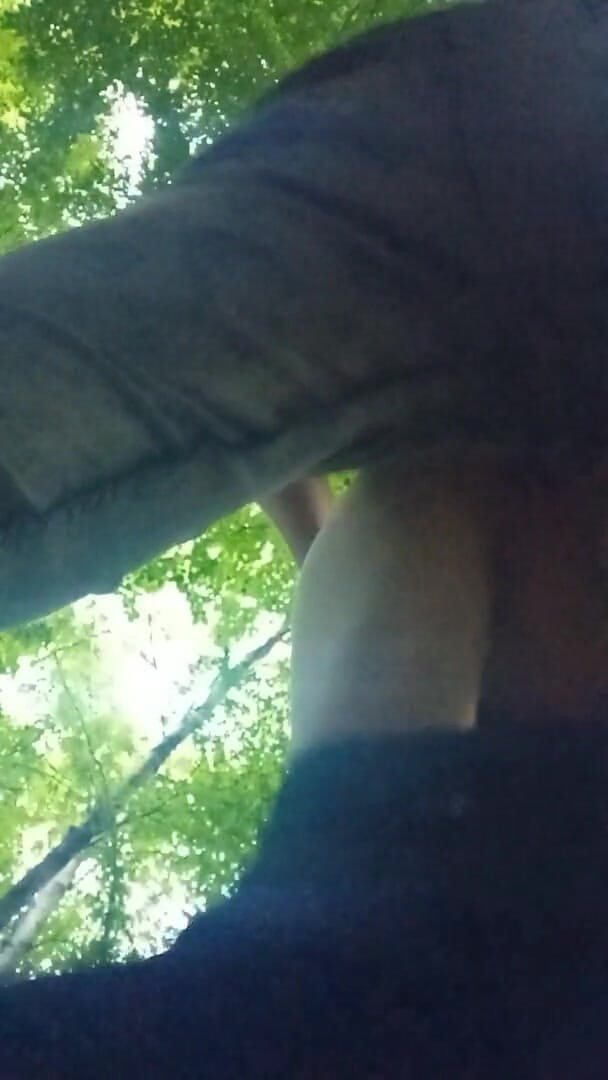 Obsidian22: Wife Fucked Outside, Pussy Flowing with 2 Creampies