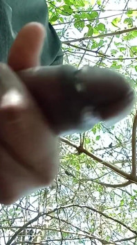Teen Indian Guy Handjob in Outside Till Cum Shot