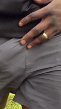 Watching This I Can Not Help Myself to Get Hard. a Very Slowmotion of Me Walking Commando in My Shorts in the Park.
