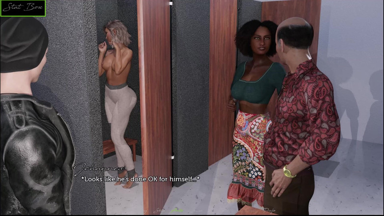 Johannes Gaming: 冒险夫妇 #30 - 安妮和约翰内斯出去穿衣服，约翰内斯去享受水疗护理