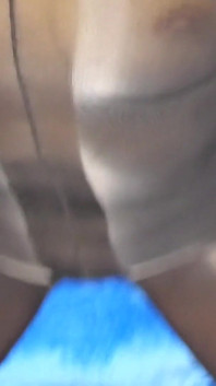 Worshipping My Encased Tits