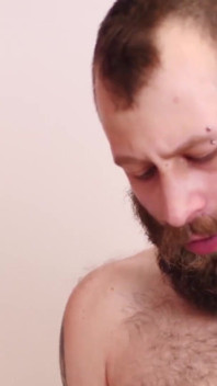 BEARFILMS - Donathan Dramis pinned and fucked by young bear Claudio White