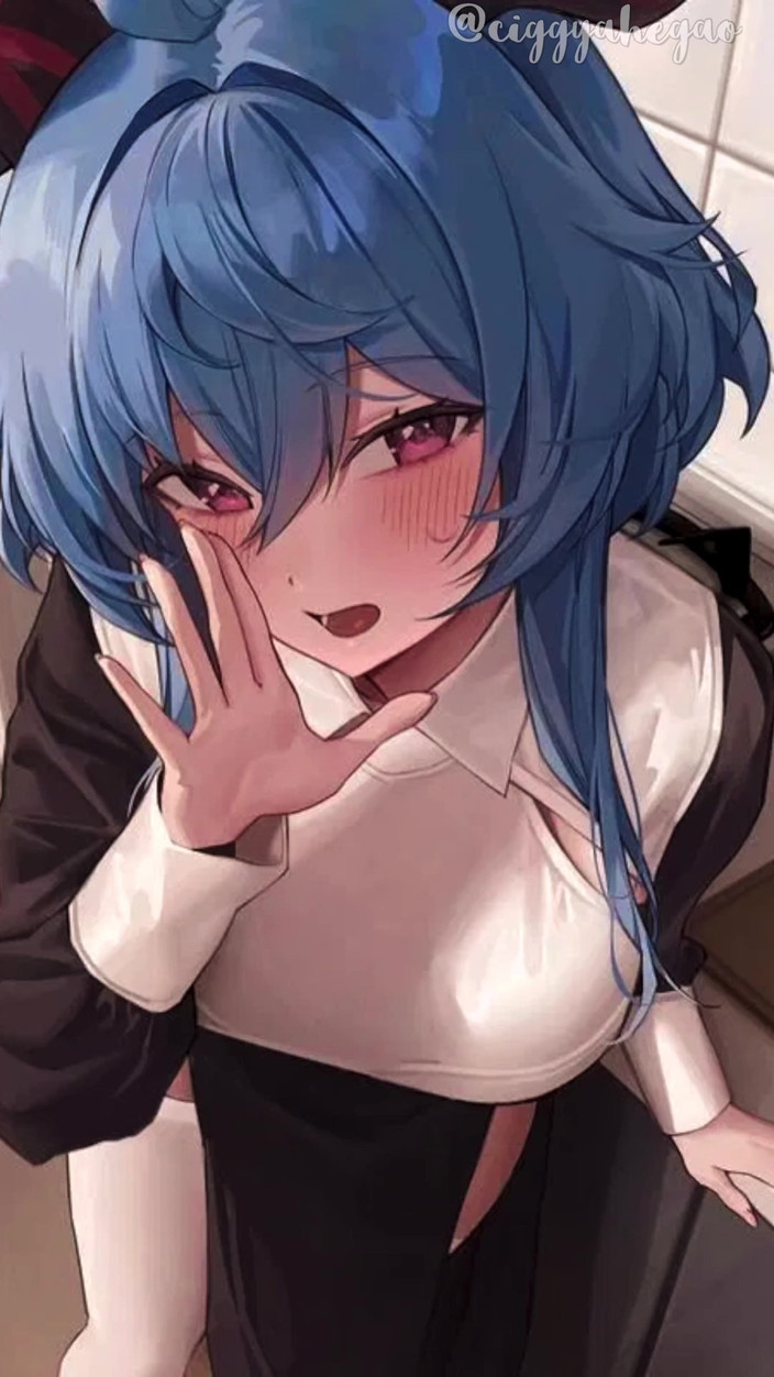 CiggyAhegao: Ganyu Přestávky Chastity Sliby: Jeptiška Cosplay Cococunt Fuck &amp; Cumshot 65cm Hentai...