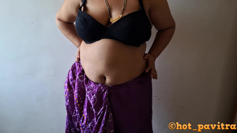 Hot Pavitra: Tengok Saree Saya , Love It