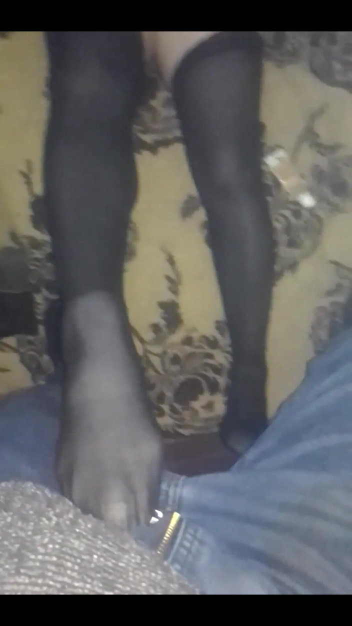Fitcure1: I Take off Her Shoes and Touch Her Legs.
