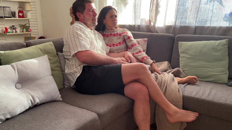LoveAndRopes: Couple Stops Watching TV and Ends up Having Hot Sex...