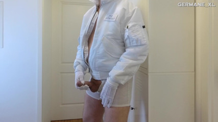 GERMANE_XL: White Alpha Hunk Berlin 7