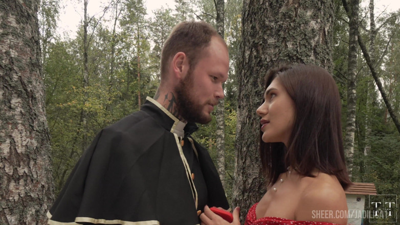 Jadilica: Neukpartij bruiloft deel 3: sletterige slet neukt een priester vóór de...
