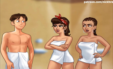 Cartoon Universal: German cartoon part 129 - college Latinas