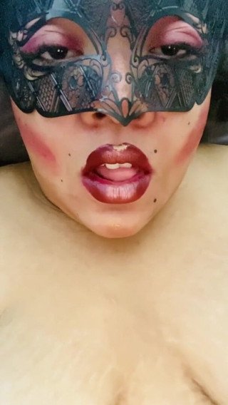 Blk Doll: Maskované bbw roleplay