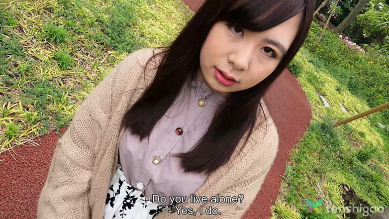 Tenshigao: Japanese College Girl Nozomi Minami Is Meeting Us to Play,...
