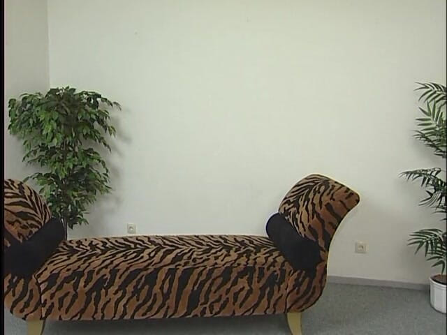 Xfucks: Blonde mature lady is blowign guy's cock at the casting