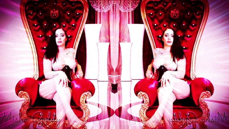 Goddess Misha Goldy: Klekl a uctívej svou královnu! Prosí mě, abych tě vlastnila! (Přidány...