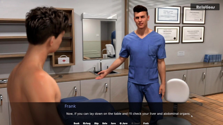 Future man: Schwuler doktor frank gibt 18 plus jungen oliver einen handjob bei...