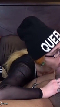 Remasterizada Cahira Evanna, a rainha do boquete do pau preto